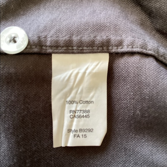 Young Mens J. Crew Cotton Shirt - Picture 4 of 4